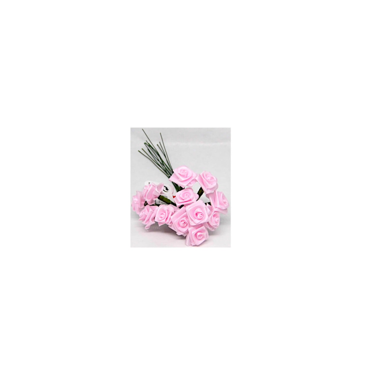 Kunstrosen rosa für Buchsbaum Fische
