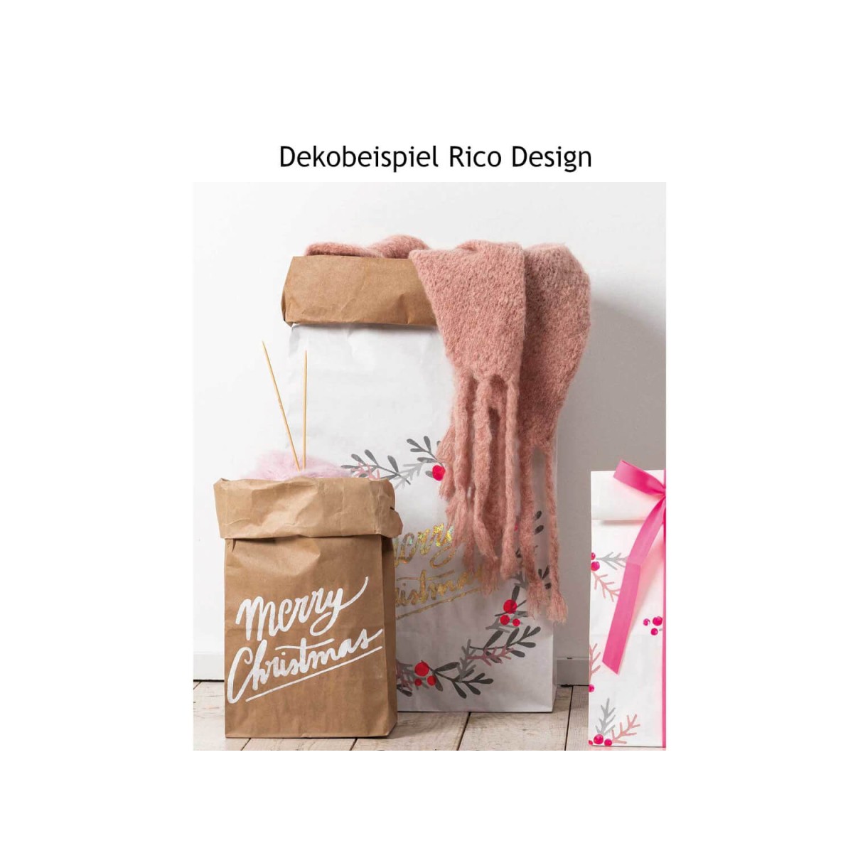 Gestaltung mit Schablone von Rico Design