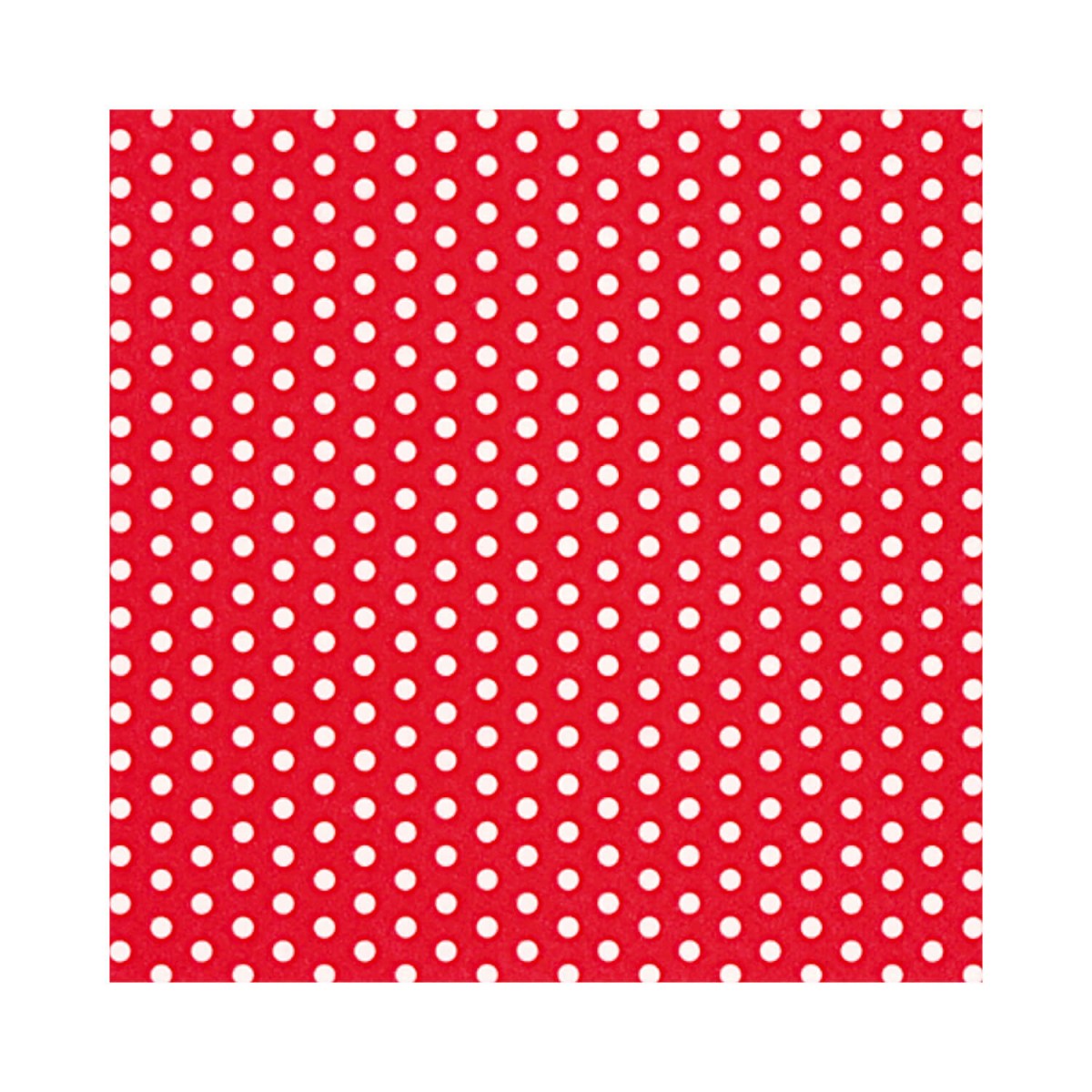 gepunktete Servietten rot