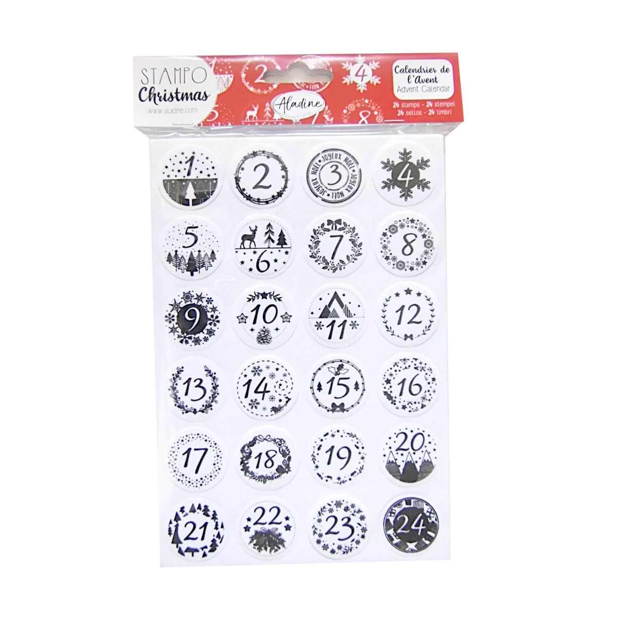 Adventskalender Stempel