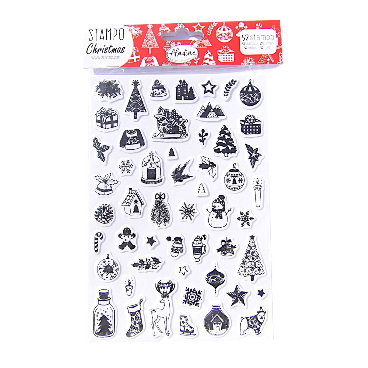 STAMPO Christmas Stempelset von Aladine