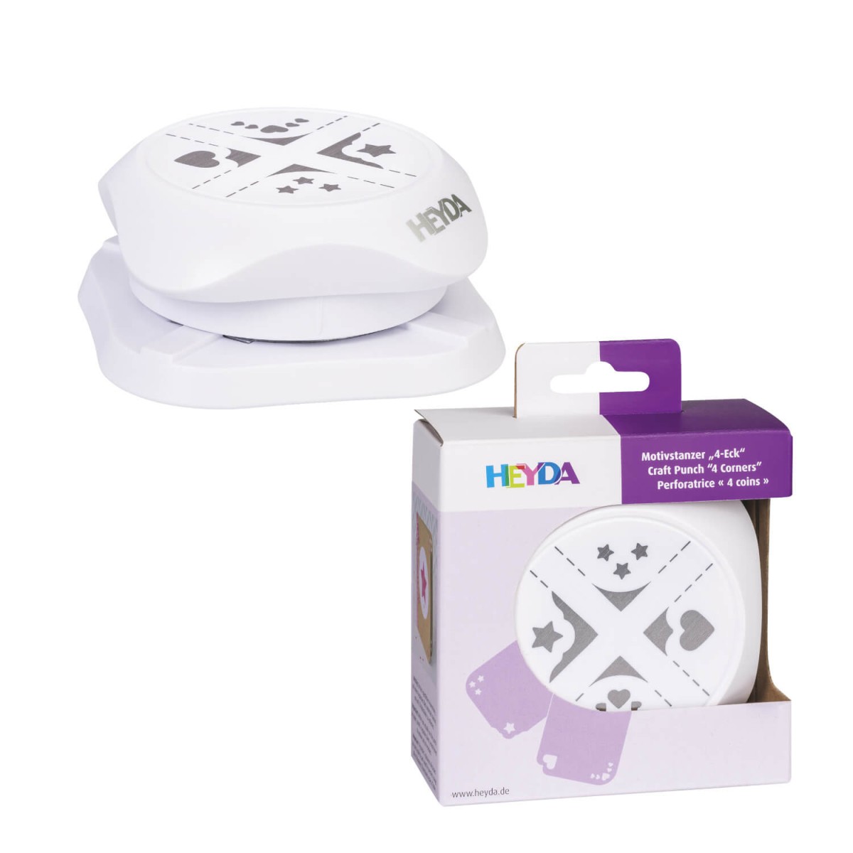 Stanzer Ecken 4 in 1 von HEYDA