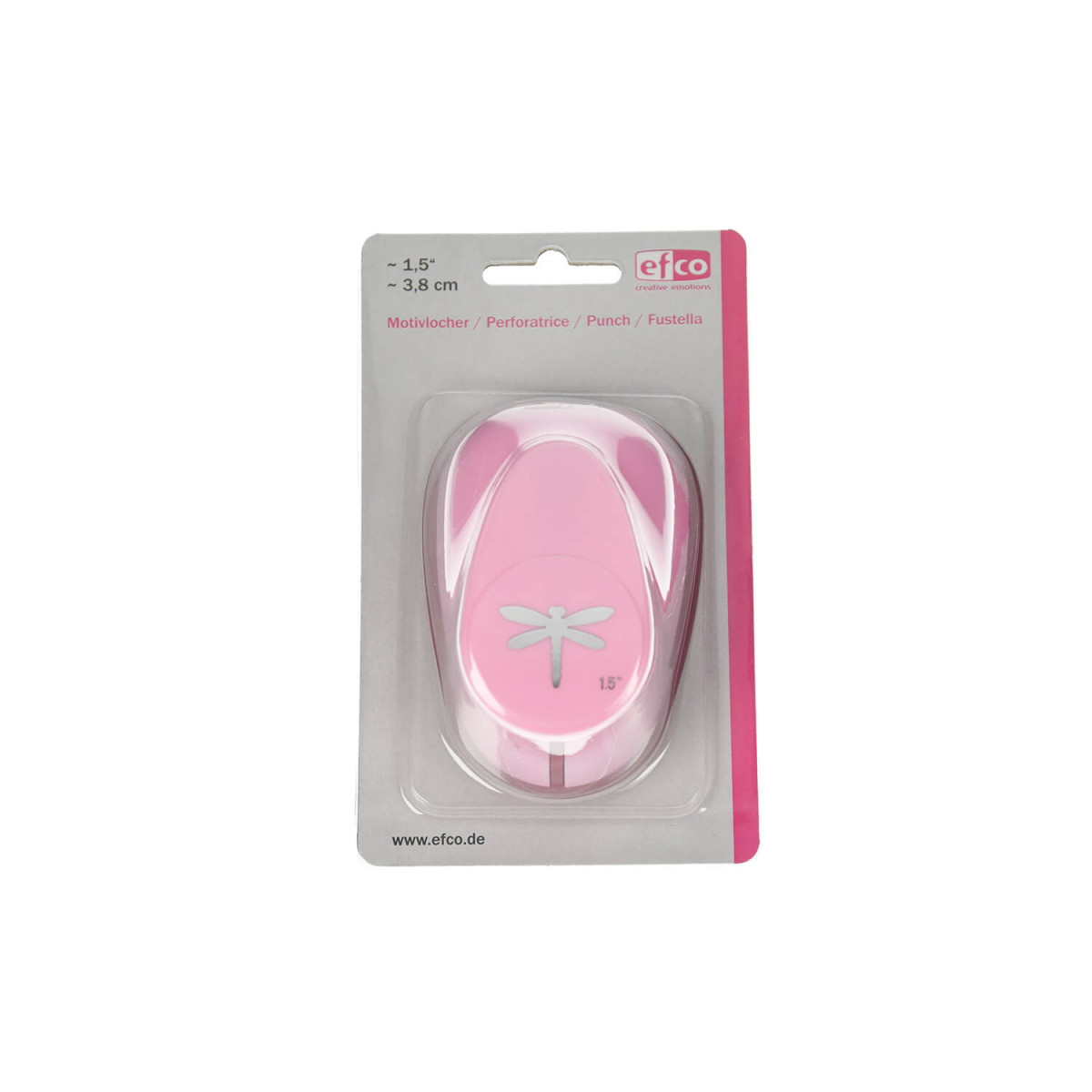 Verpackter Stanzer Libelle L von efco creative
