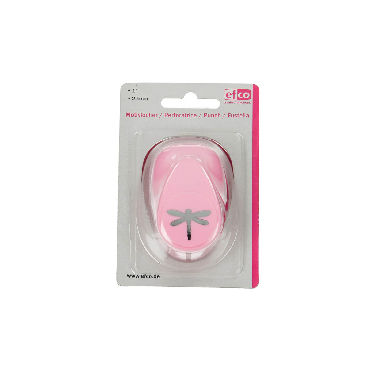 Verpackter Stanzer Libelle M von efco creative