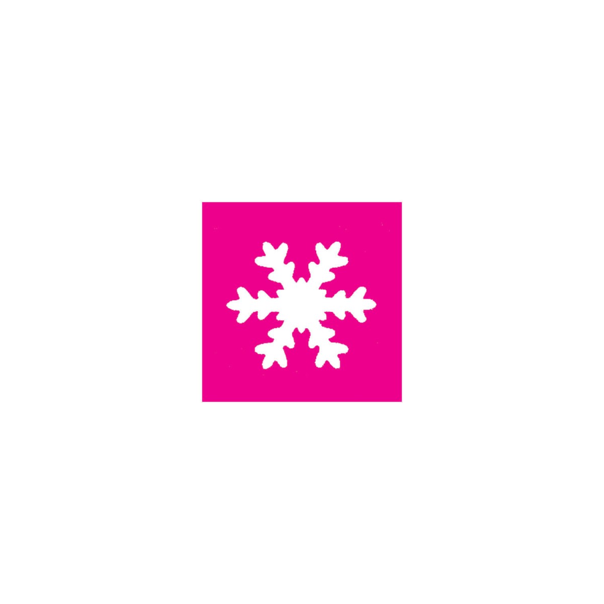 Motiv Stanzer Schneeflocke