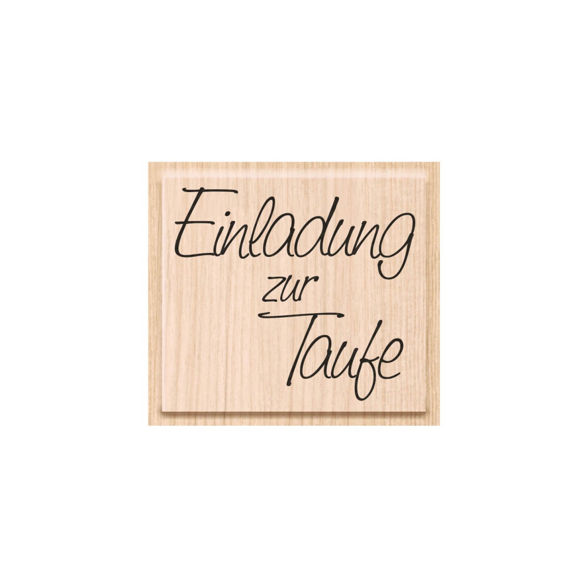 Stempel Einladung zur Taufe