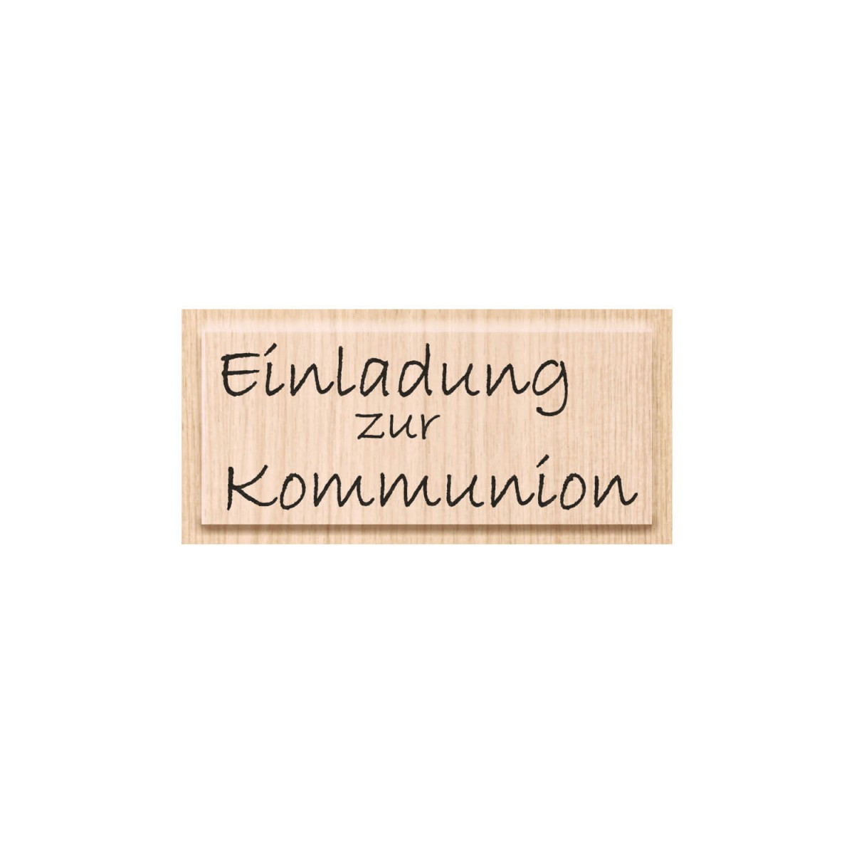 Stempel Einladung zur Kommunion