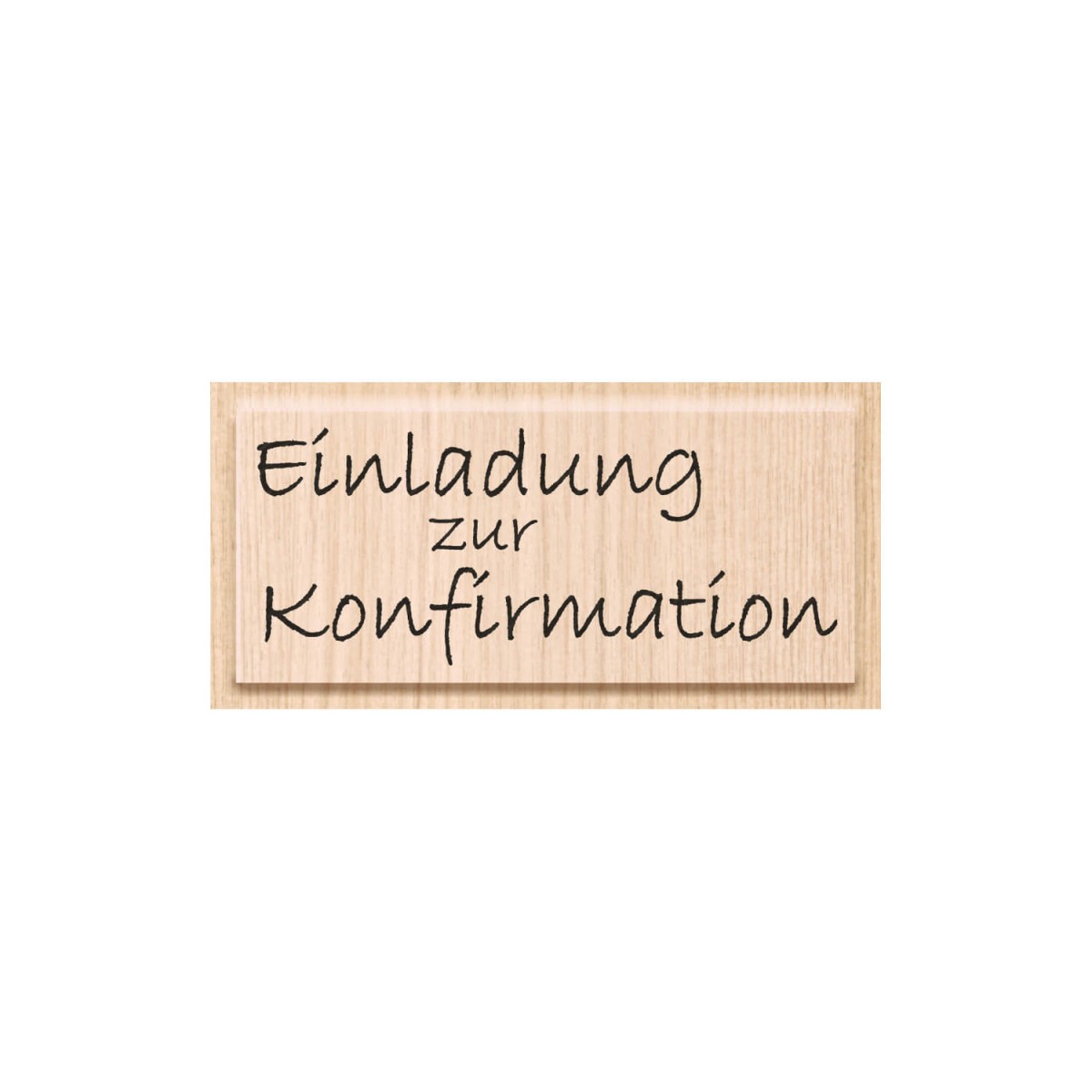 Stempel Einladung zur Konfirmation
