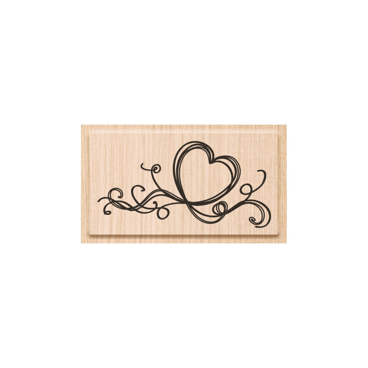Holzstempel Feelings von HEYDA