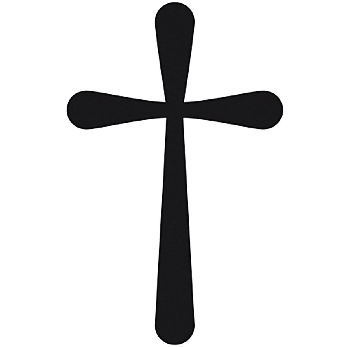 Rico Design Holzstempel Kreuz 4x4cm