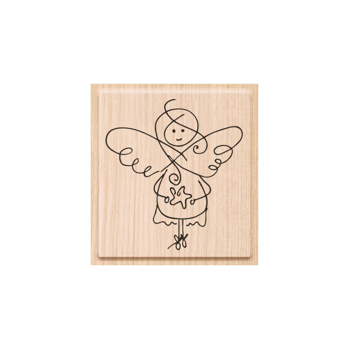 Holzstempel "Vom Himmel hoch" von HEYDA