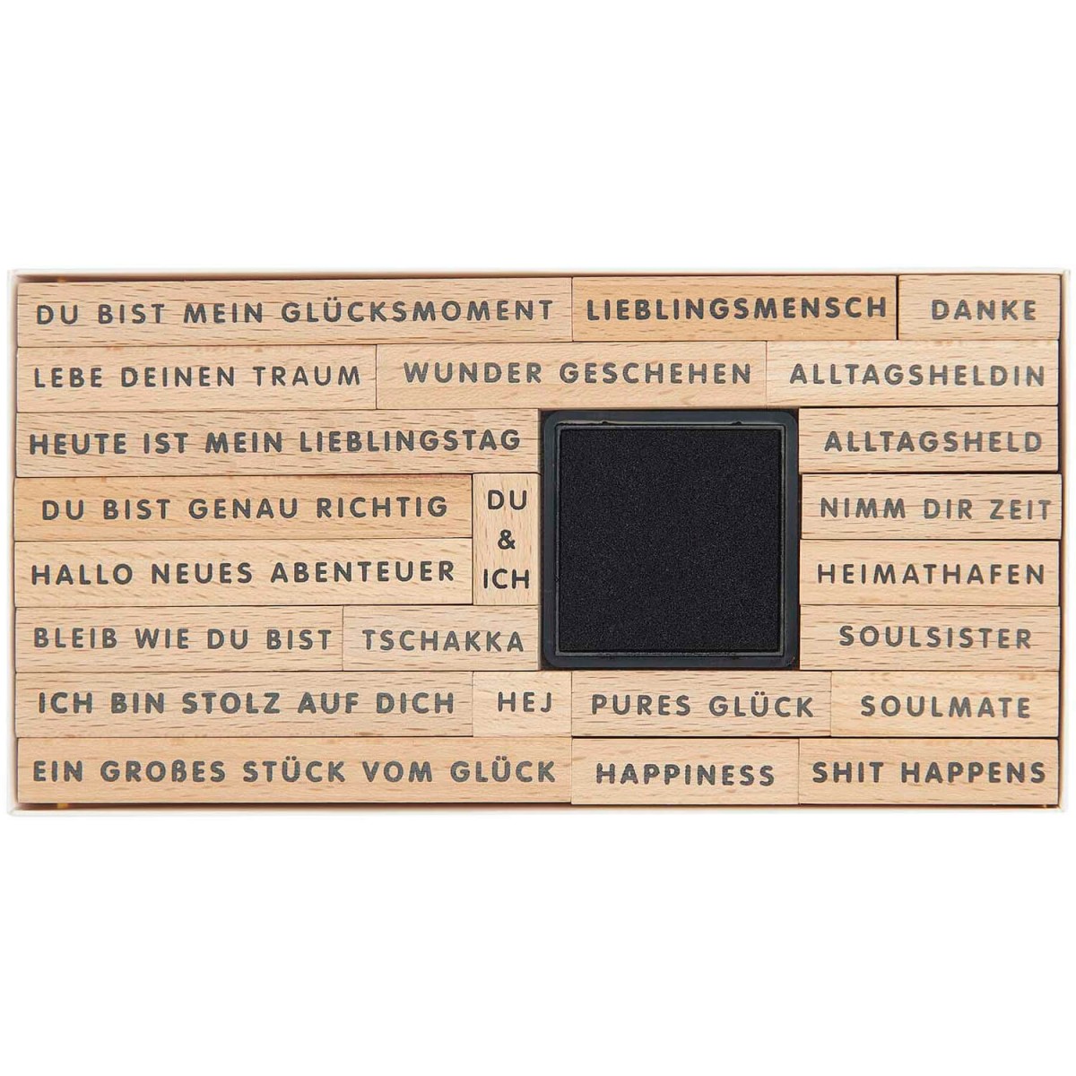 Paper Poetry Stempelset Happiness 24-teilig
