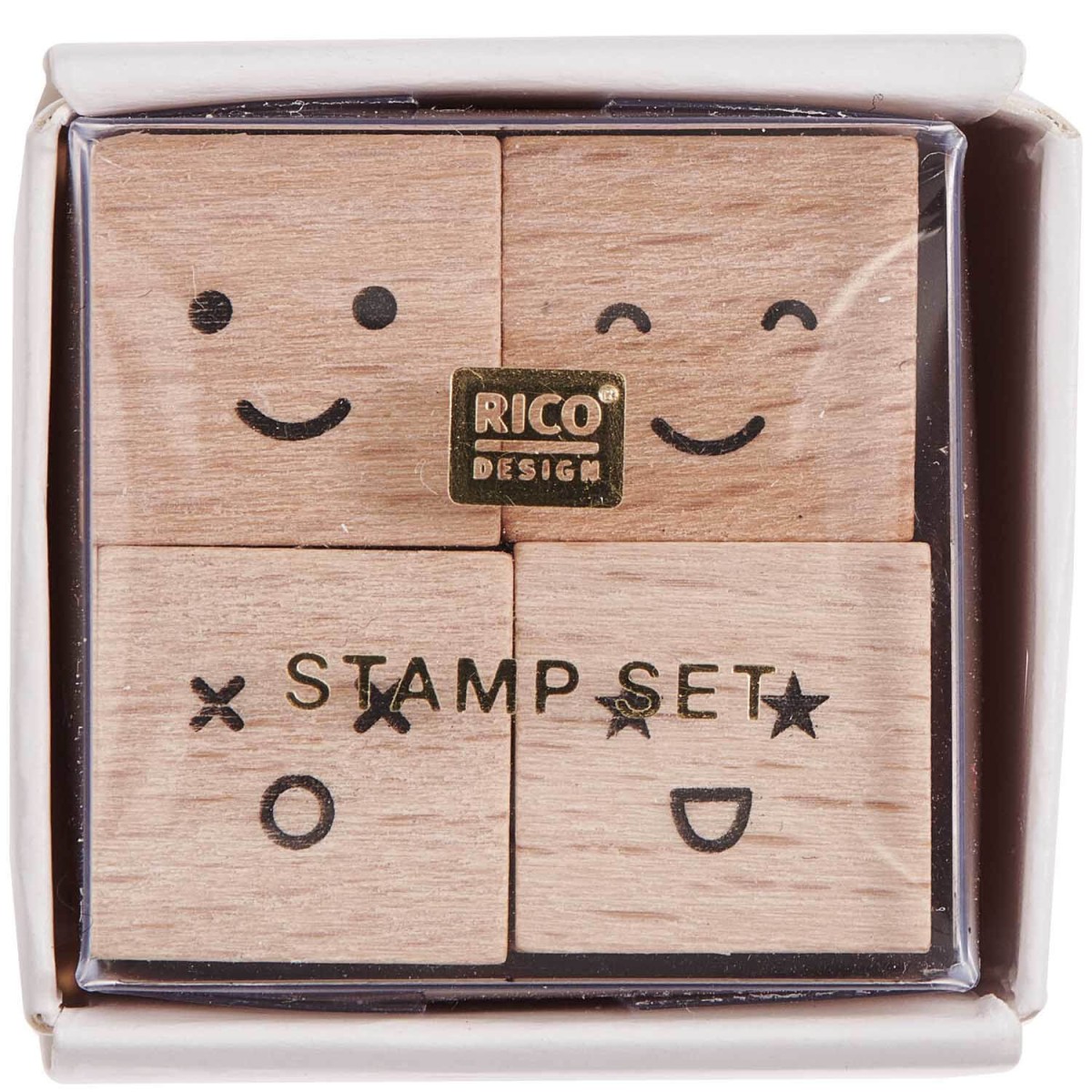 Mini-Stempelset Smile verpackt