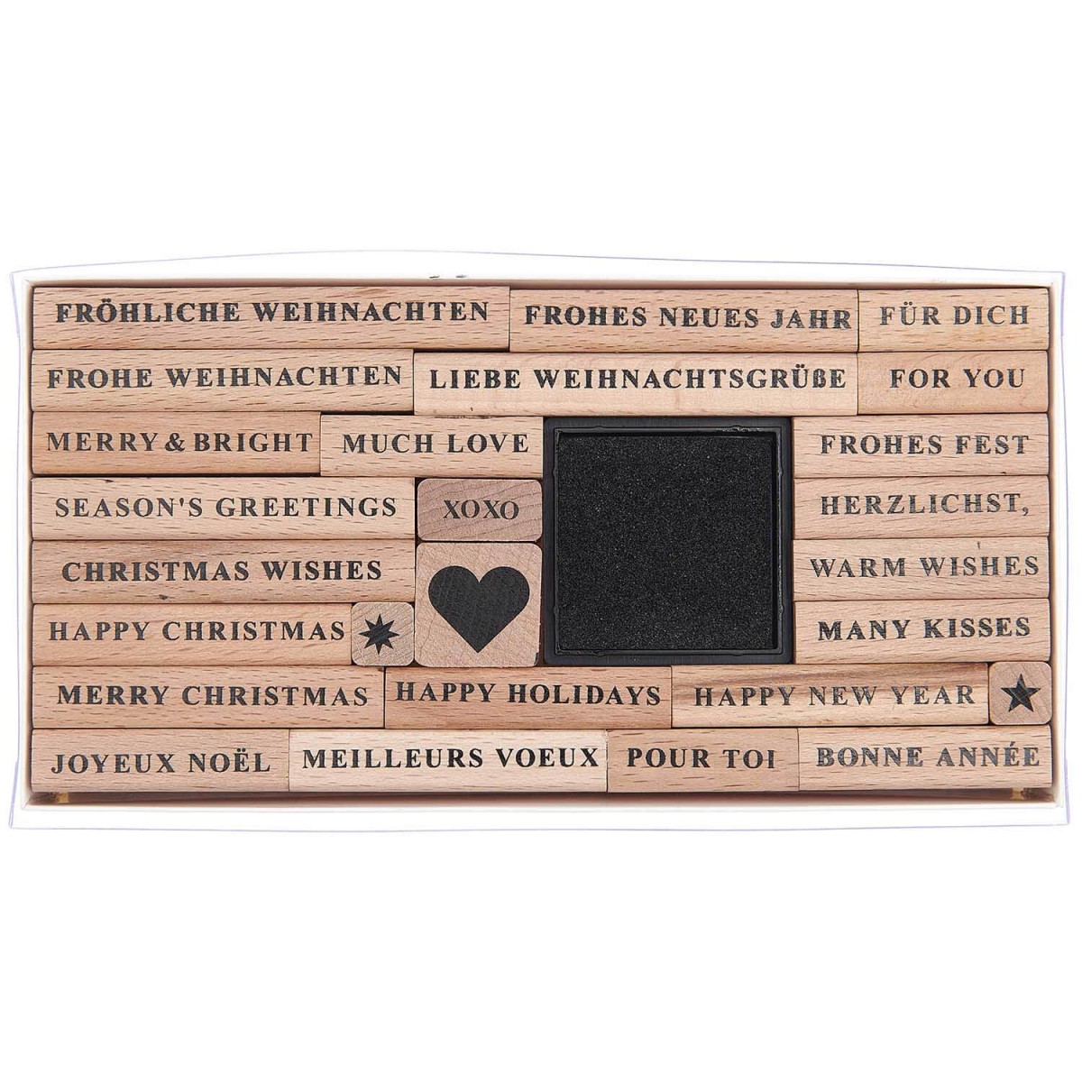 Stempelset Merry Christmas serif von Rico Design
