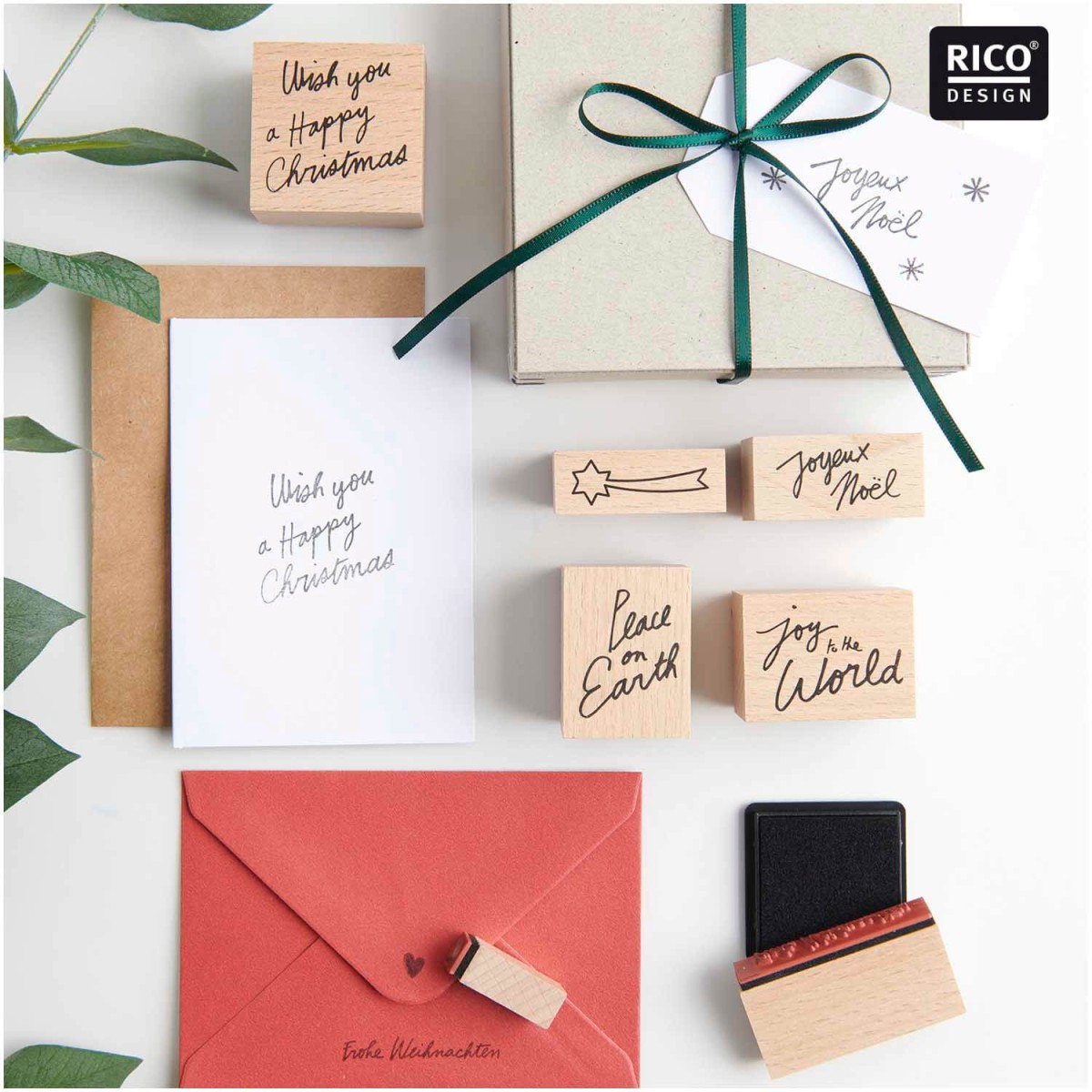 Gestaltungsbeispiele mit Stempel von Rico Design