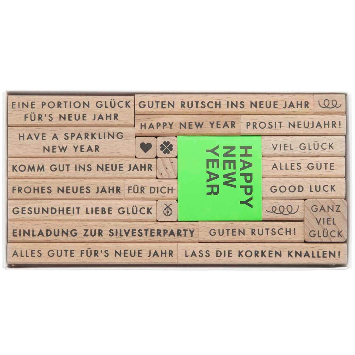 Stempelset Happy New Year von Rico Design