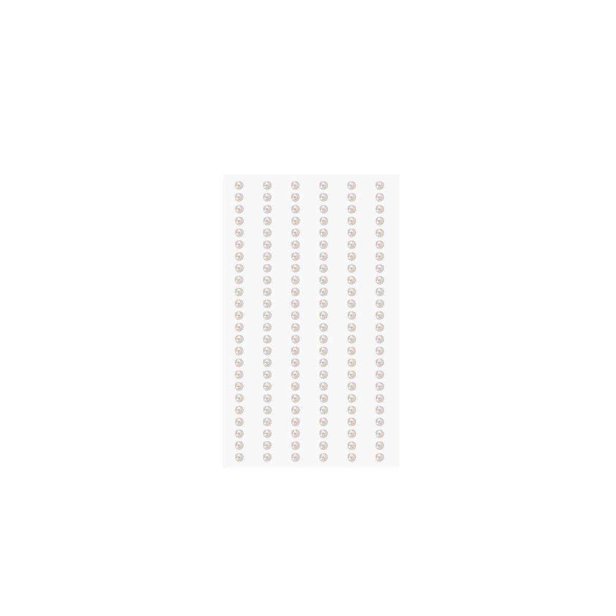 Halbperlen creme 3mm Paper Poetry