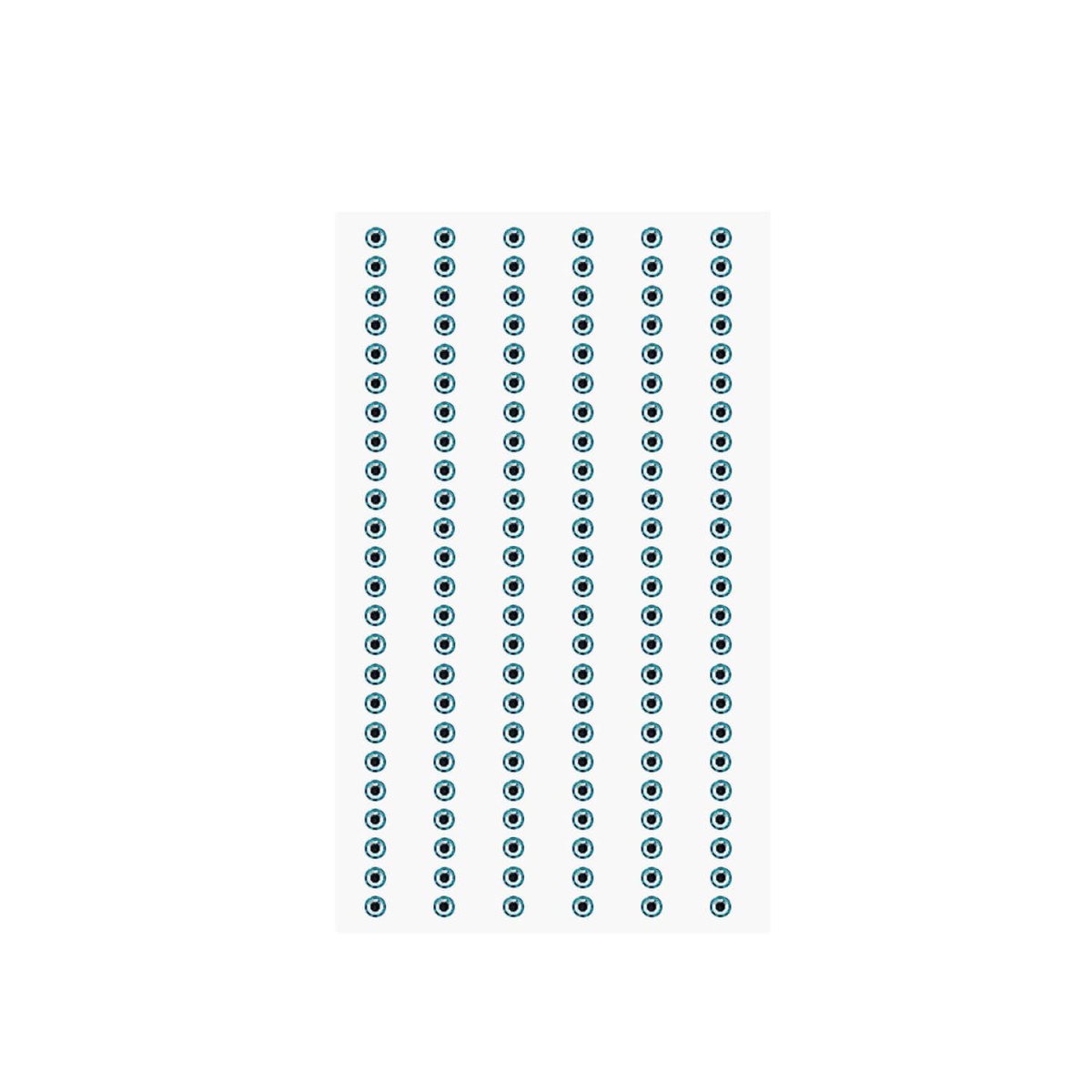 Paper Poetry Strass-Sticker 3mm aquamarin