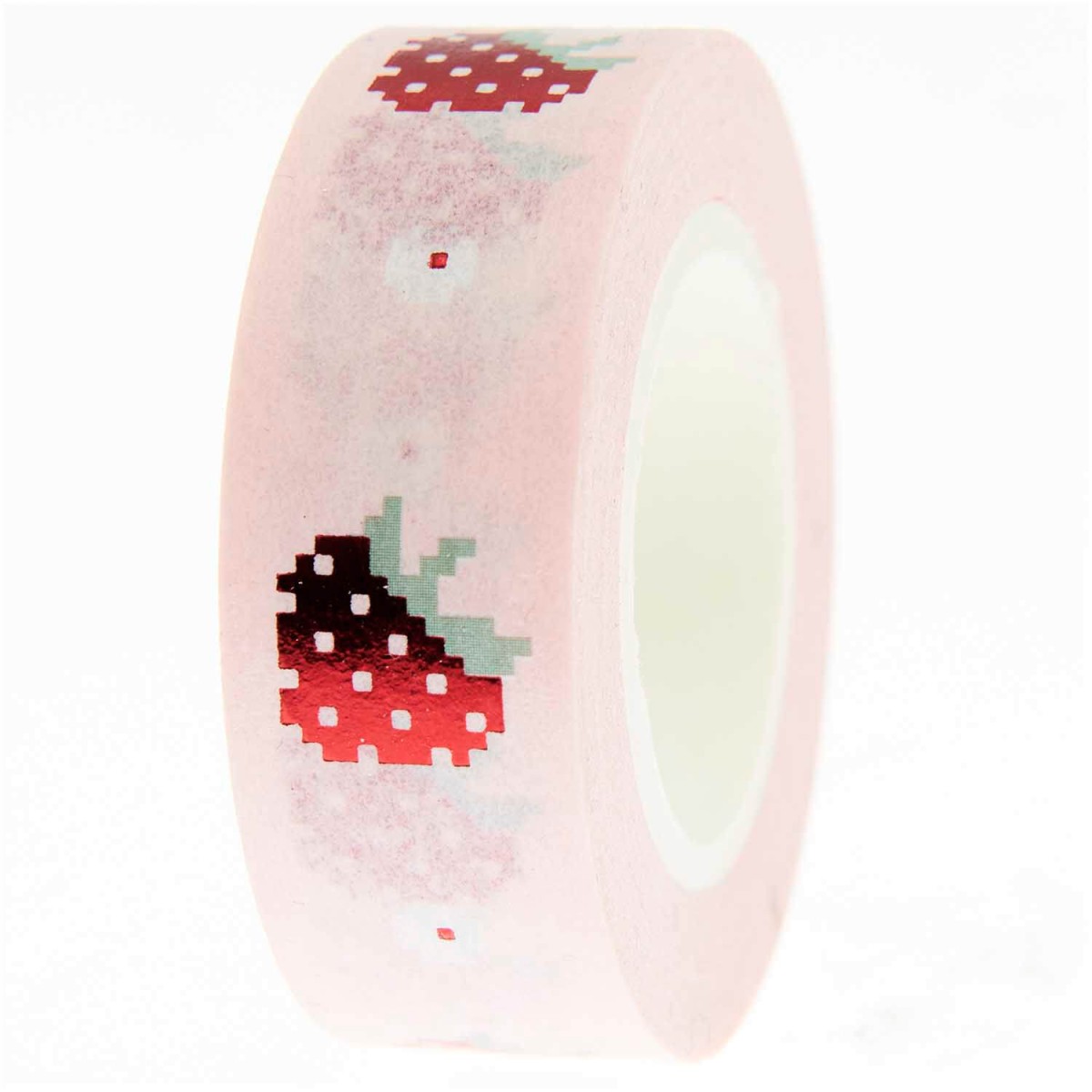Paper Poetry Tape Futschikato Erdbeeren 10 m x 15 mm