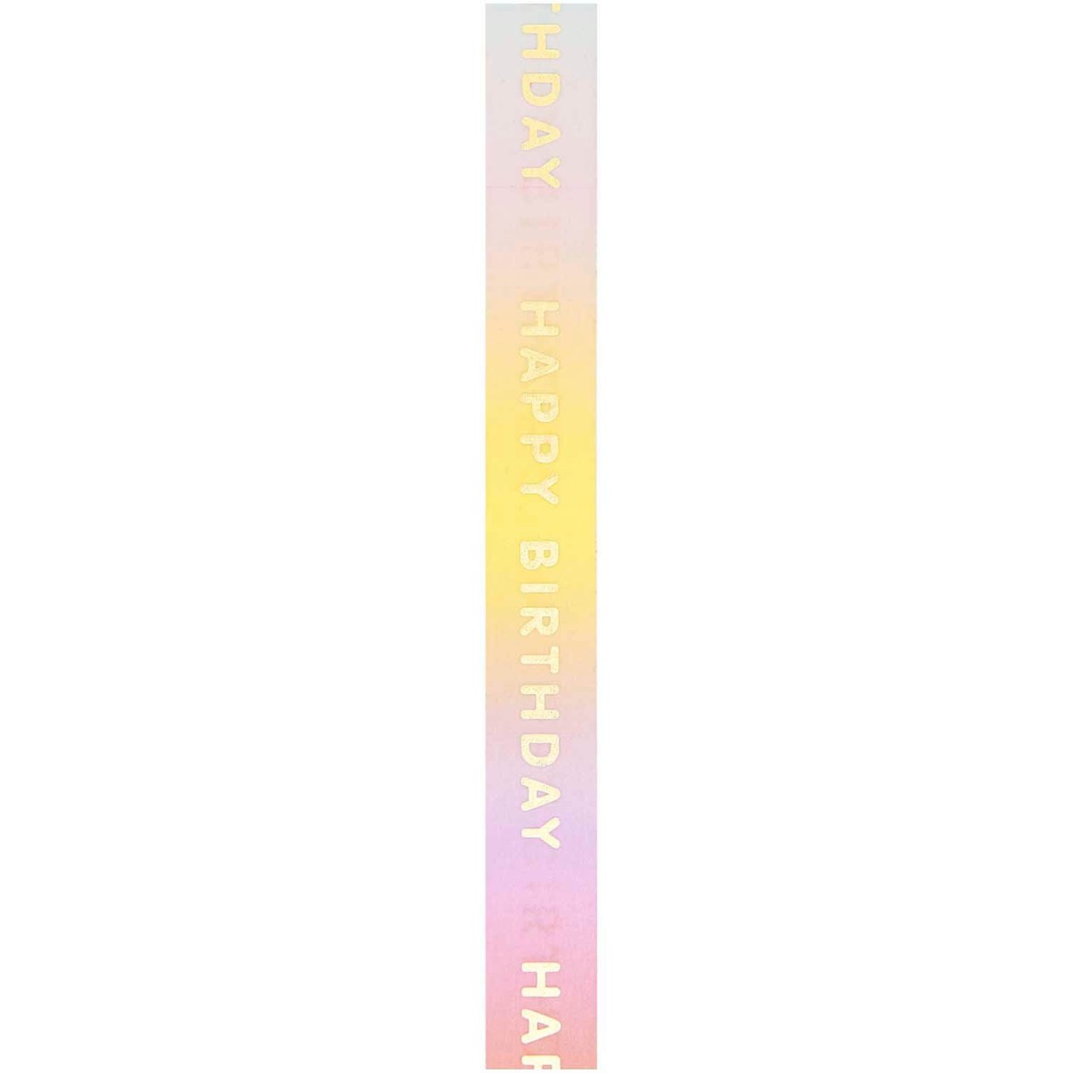 Farbverlauf Tape Happy Birthday Rainbow
