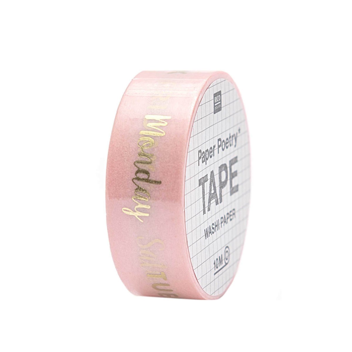 Paper Poetry Tape Wochentage
