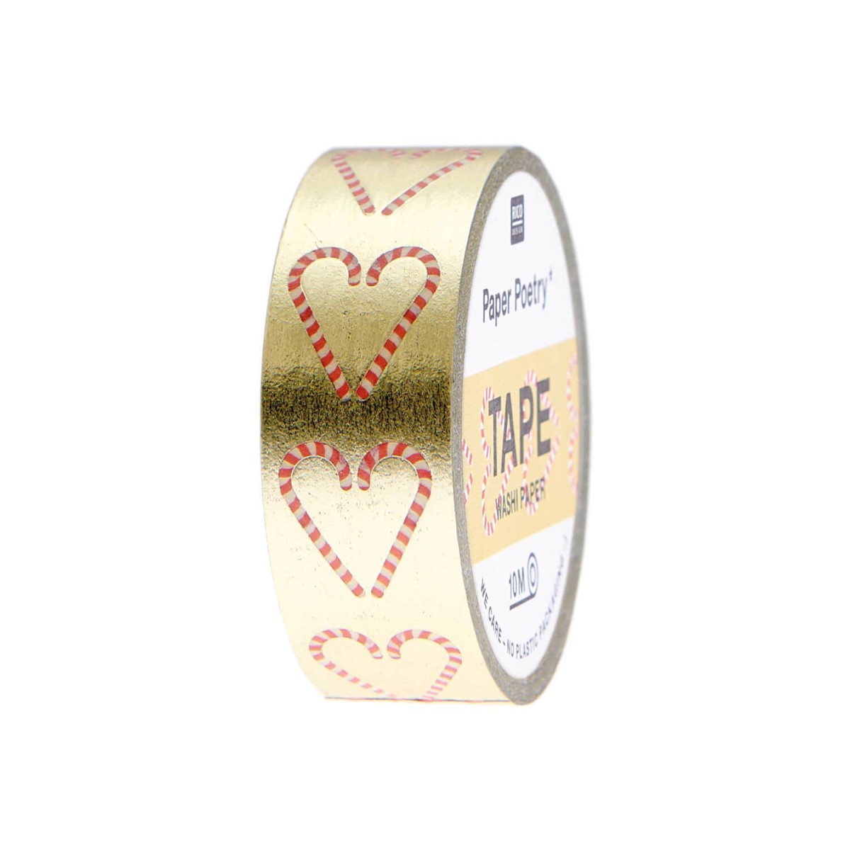 Paper Poetry Tape Zuckerstangen Herzen