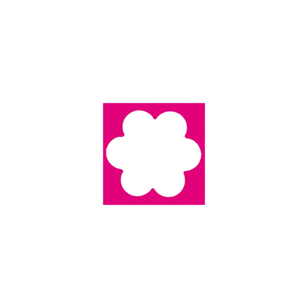 Motiv Stanzer Blume Größe L