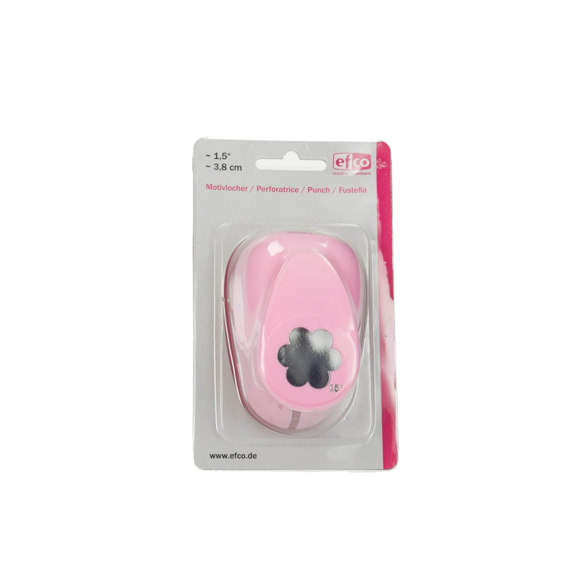 verpackter Motivstanzer Blume 6 Blatt von efco