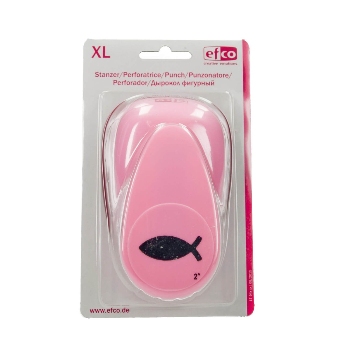 großer Motivstanzer Fisch XL