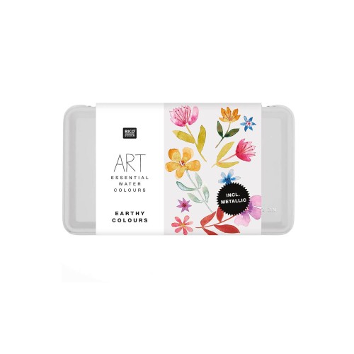 ART Essential Aquarellfarben Earthy Colours von Rico Design