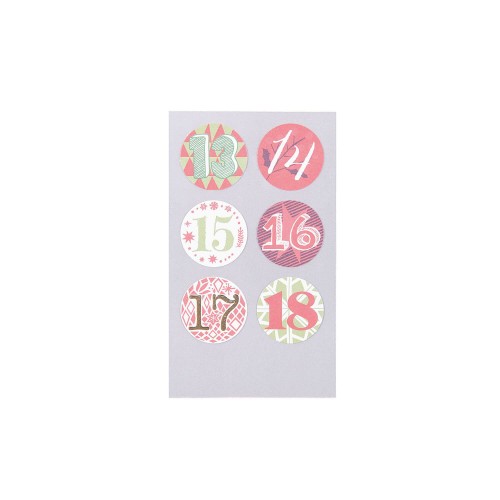 Zahlen Adventskalender von Rico Design