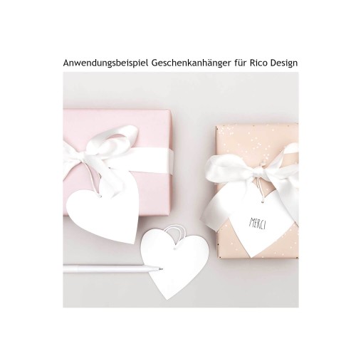 Verpackungsideen Anhänger Herz von Rico Design