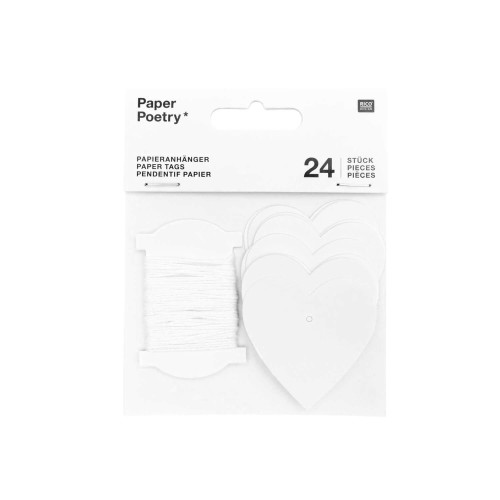 Geschenkanhänger Herzen von Rico Design