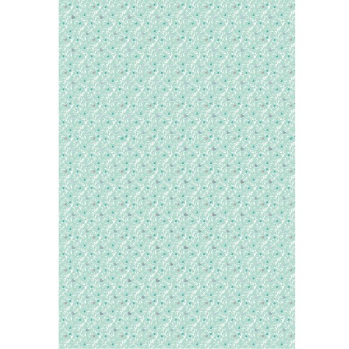 Motivkarton Just Married Ornamente mint A4