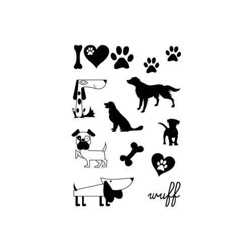 Clearstamps Hunde von efco creative