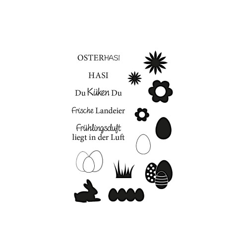 Clearstamps Osterhasi von efco creative