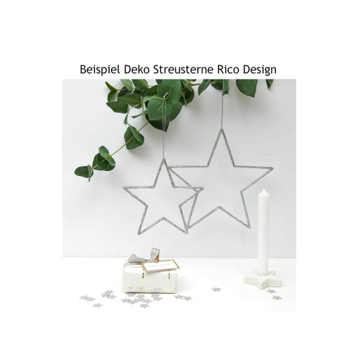 Dekorieren mit Streusternen von Rico Design