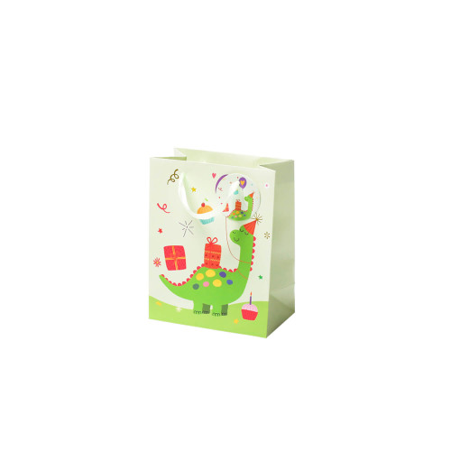 Dino Geschenktasche klein