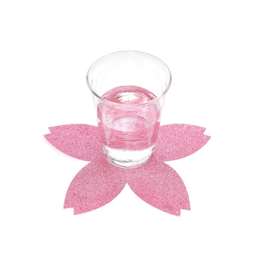 Beispiel Darstellung Kirschblüten-Untersetzer von Rico Design