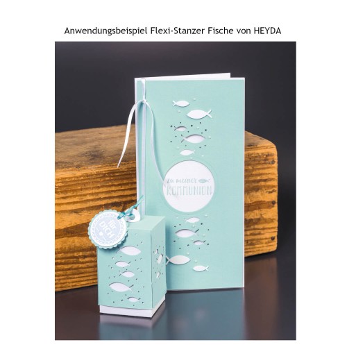 Anwendungsbeispiele HEYDA mit Flexi-Stanzer Fische