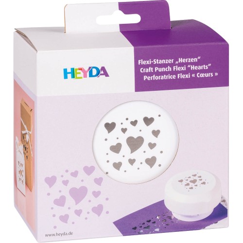 Flexi-Stanzer Herzen von HEYDA