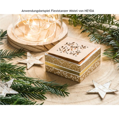 Anwendungsbeispiel Flexi-Stanzer Mistel von HEYDA