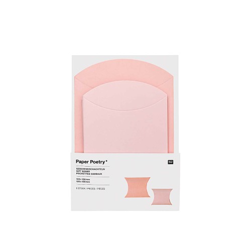 Geschenkschachtel Set rosa 6 Stück