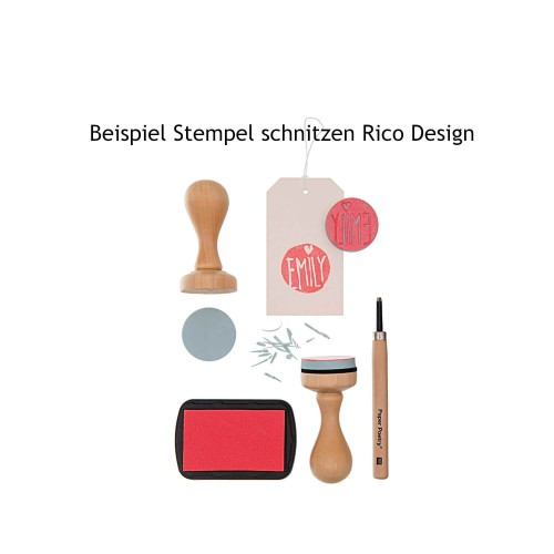 Stempel schnitzen mit Rico Design