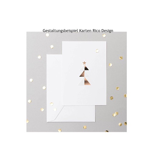 Weihnachtskarten selbermachen mit Rico Design
