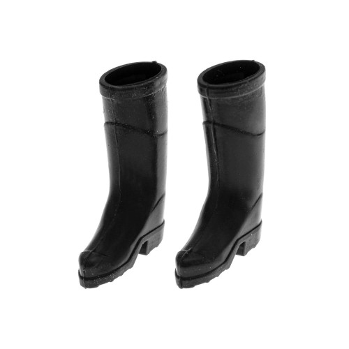 Miniatur Gummistiefel schwarz von Rico Design