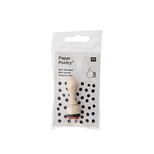 kleiner Holzstempel Daumen hoch von Rico Design