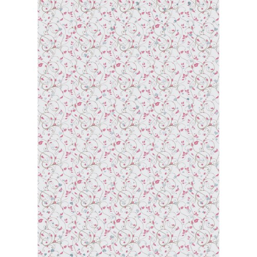 Motivkarton Herzen klein A4 rosa 200 g/qm