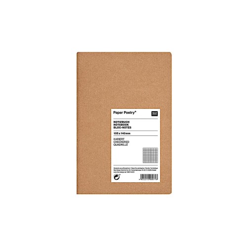 Paper Poetry Notizheft A6 kariert