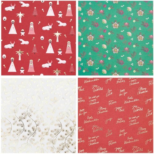 Motivbeispiele Faltpapier Christmas Rocks